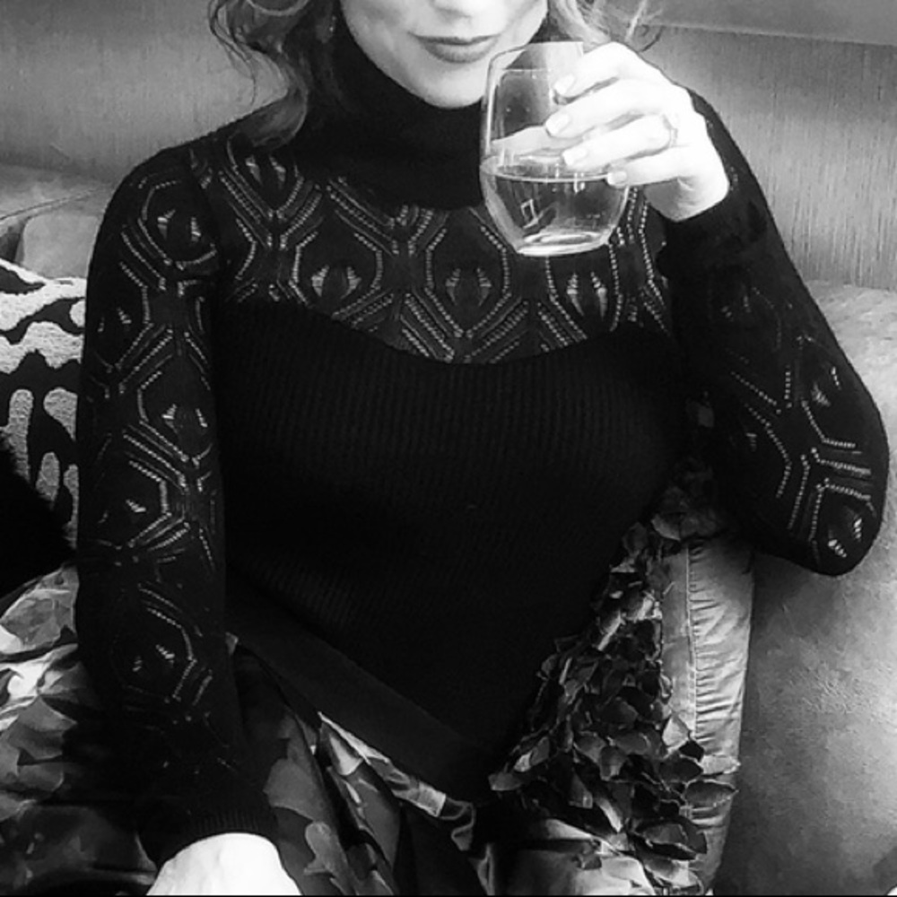 FREE PEOPLE bodysuit with lace type accent